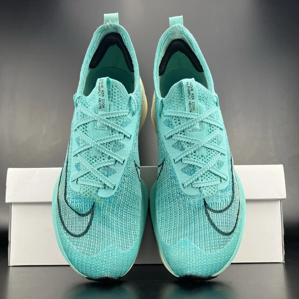 Nike Air Zoom Alphafly Next% - Women's Size 8.5 'Aqua Green' (CZ1514-300)